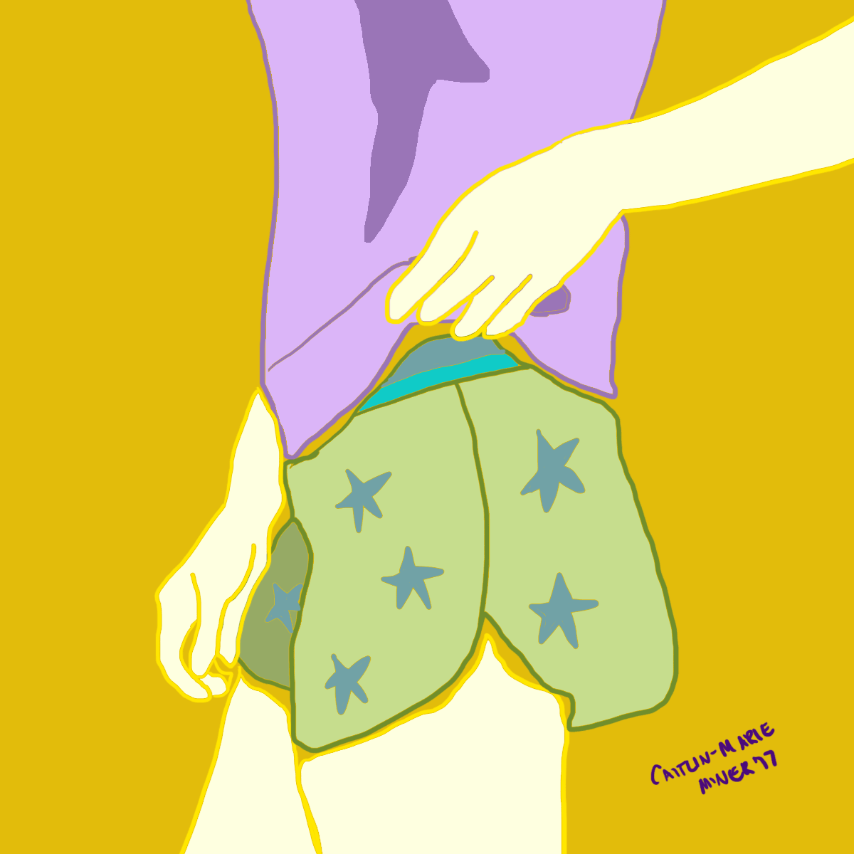 Who wears short shorts