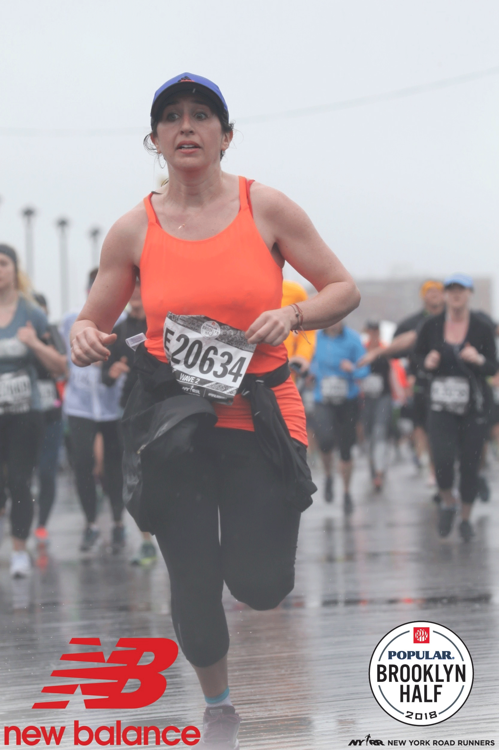 Yet another example of my beauty and grace. Thanks, Race Photos. 
