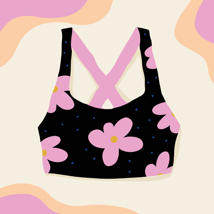 It took a lot of sports bras to get here