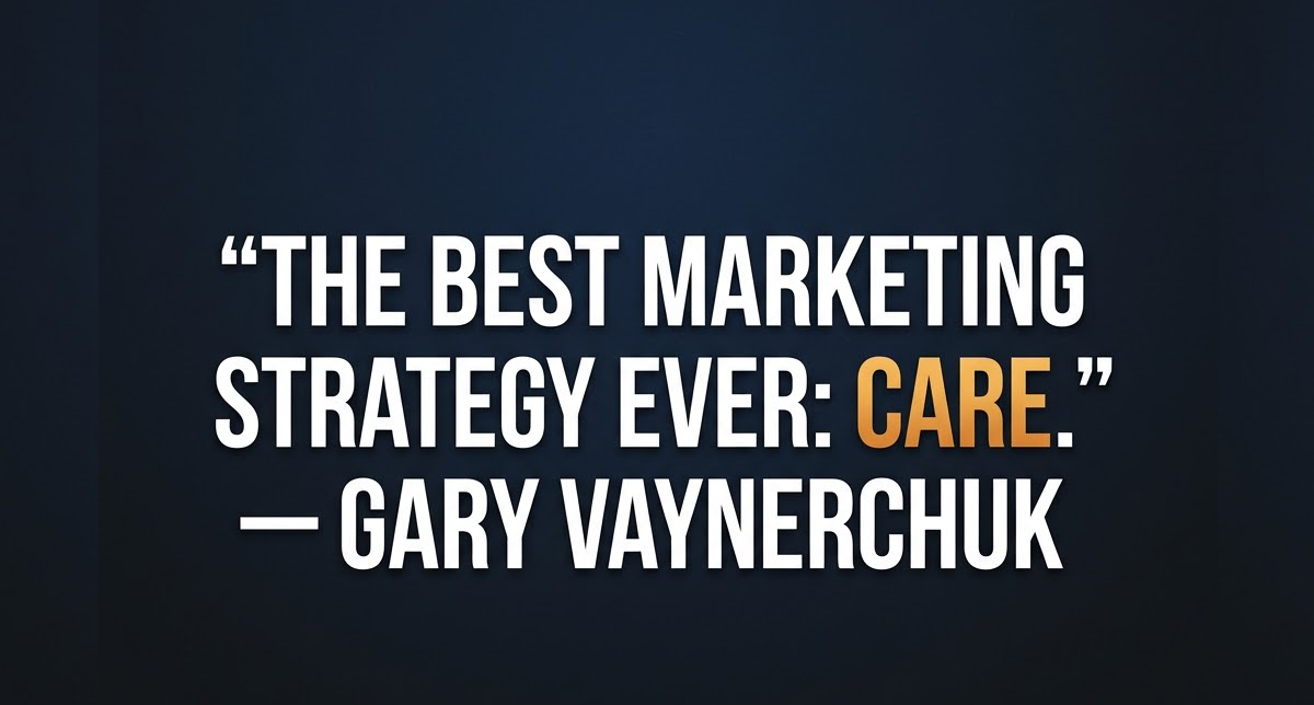 The Metric That Outlasts the Market: Why Caring Is Still Your Strongest Advantage