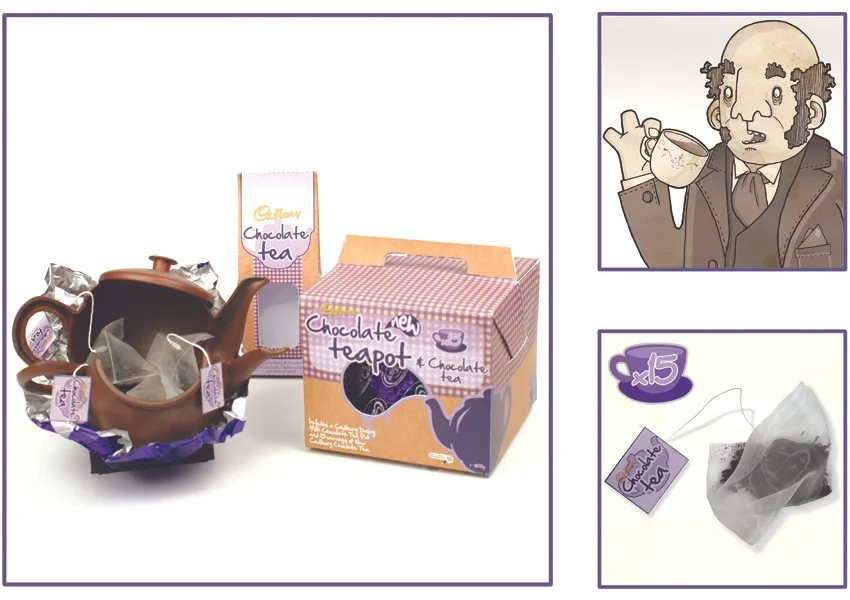 Chocolate Teapot by Jon Cumberpatch