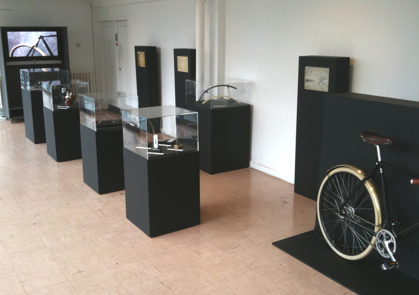 Pashley Guv'nor accessories exhibition at BIAD