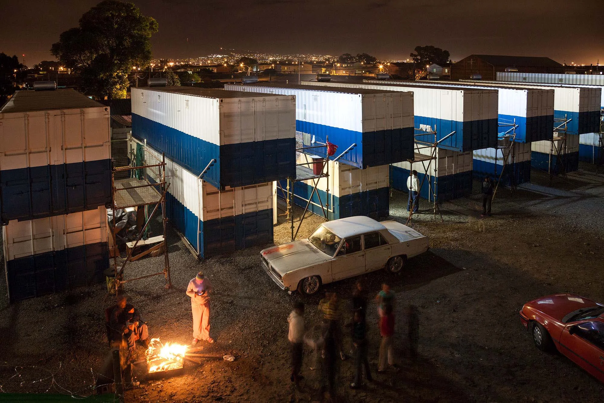 Temporary Housing During the Upgrade of Social Housing, Eureka, 2013