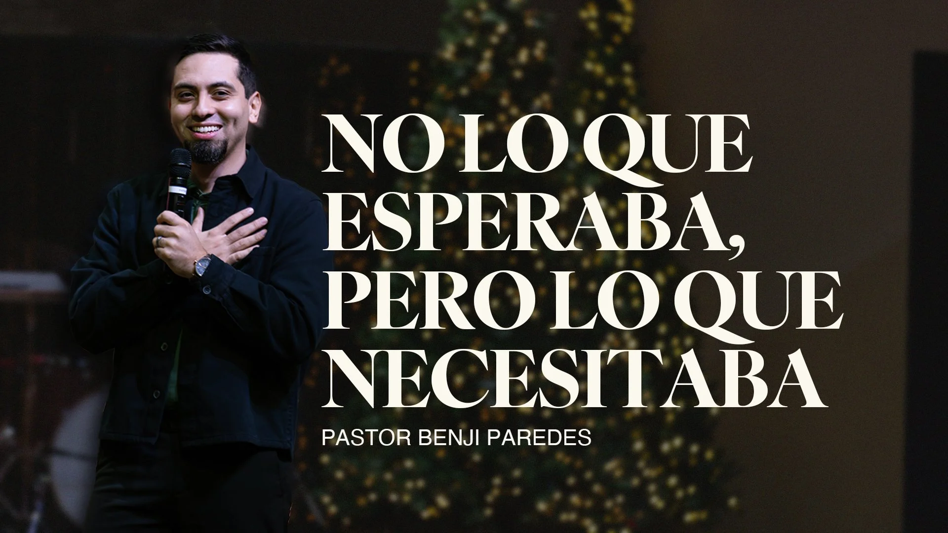 No lo que esperaba, pero lo que necesitaba | Lucas 2:1-7 | Pastor Benji Paredes