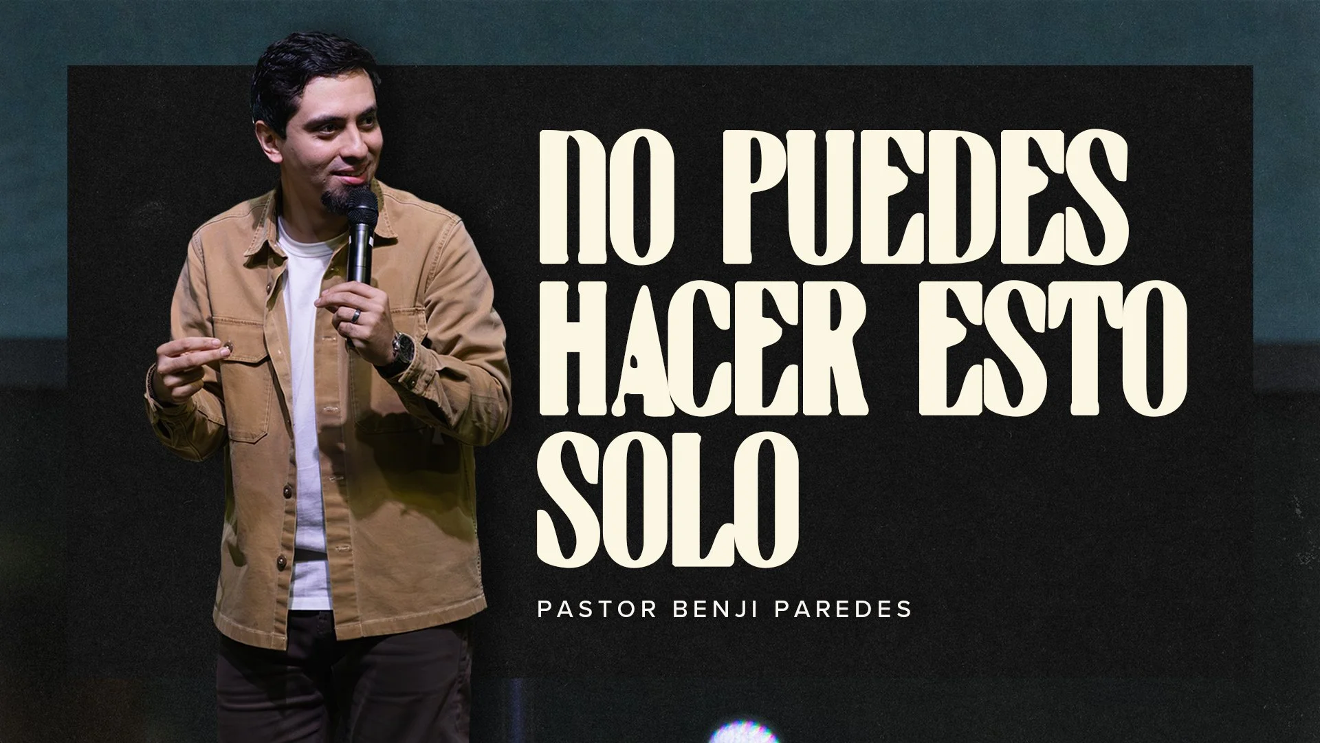 No puedes hacer esto solo | Hebreos&nbsp;13:17–25 | Pastor Benji Paredes