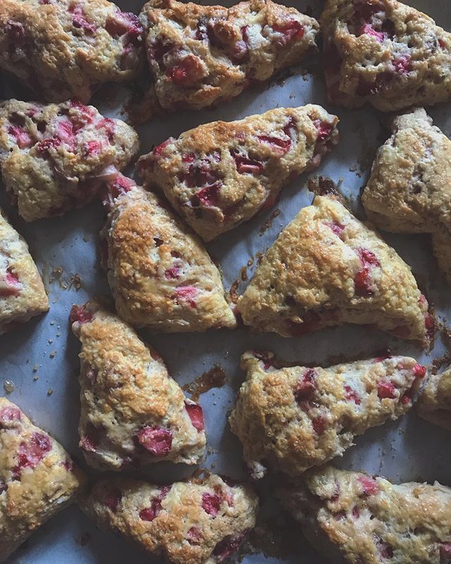 When in doubt, strawberry and sage scones.