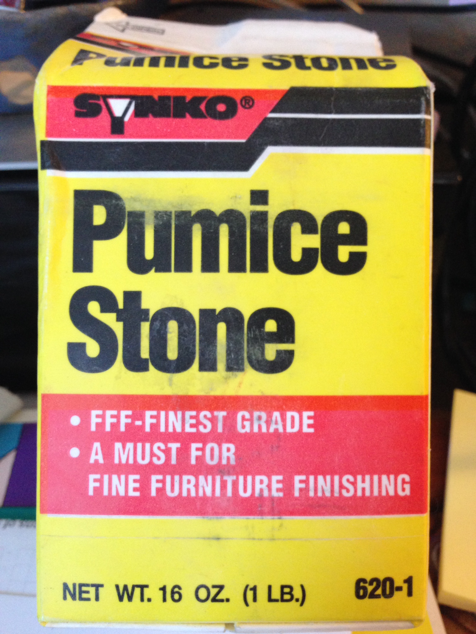 Pumice Stone – Gold Leaf