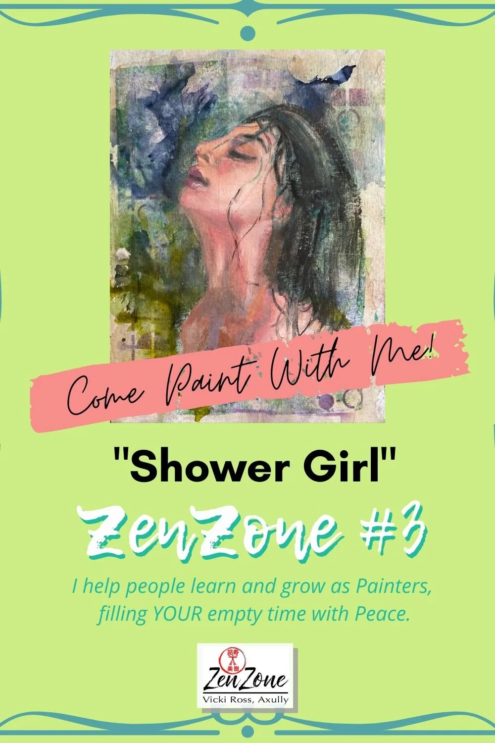 Vicki's ZenZone #3b "Shower Girl" Part Two