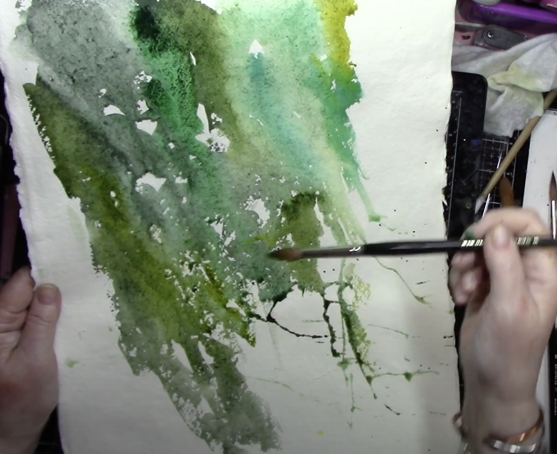 Focus on Learning To: Paint "Large Commando Lilies" Watercolor Episode 7