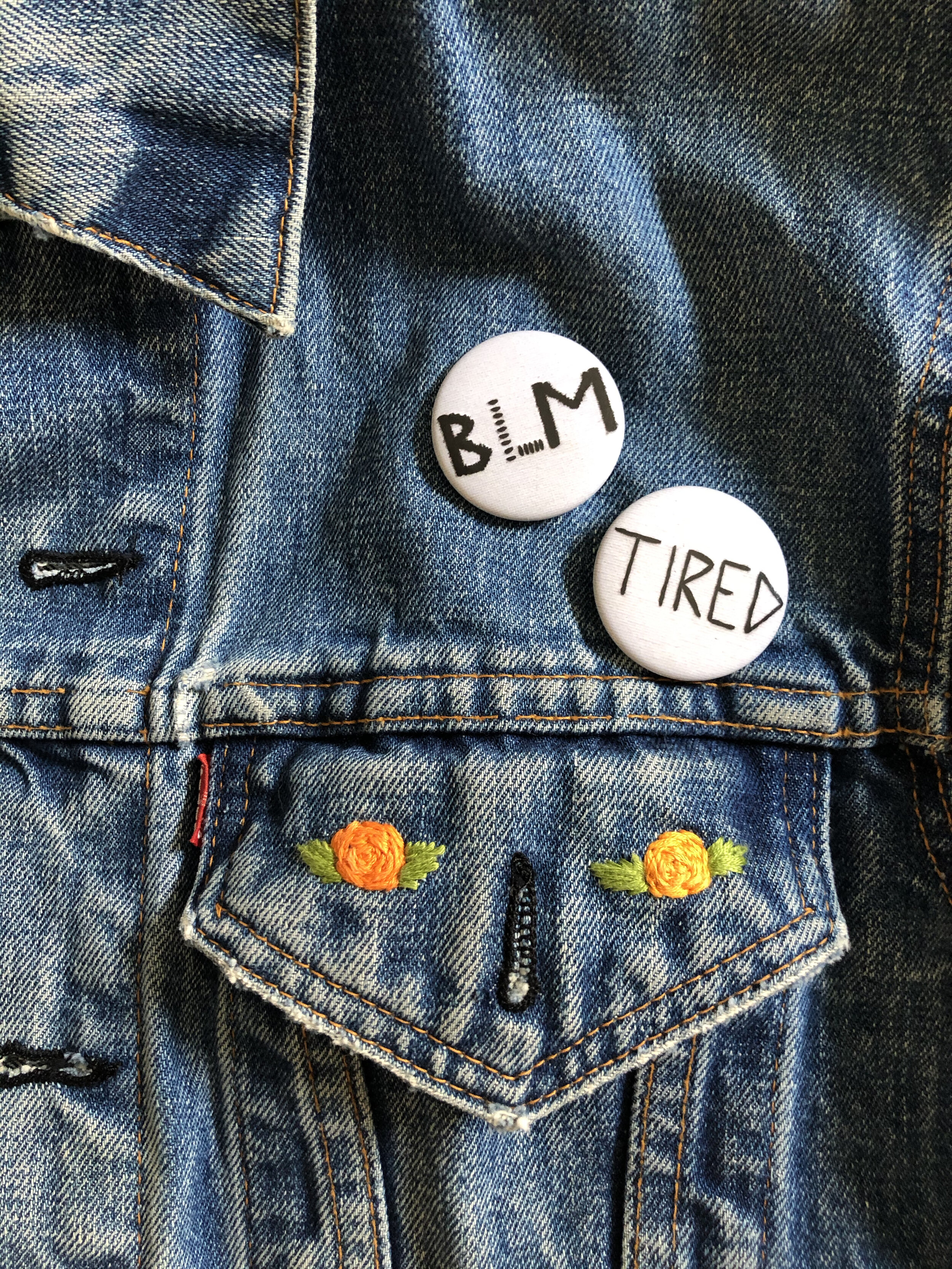 BLM / TIRED Pins