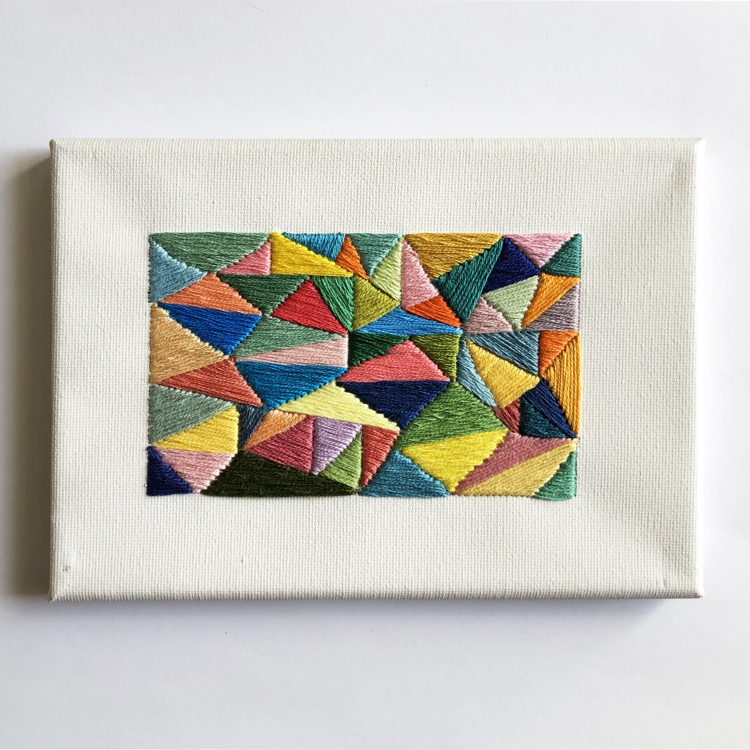 Triangles Embroidery 2