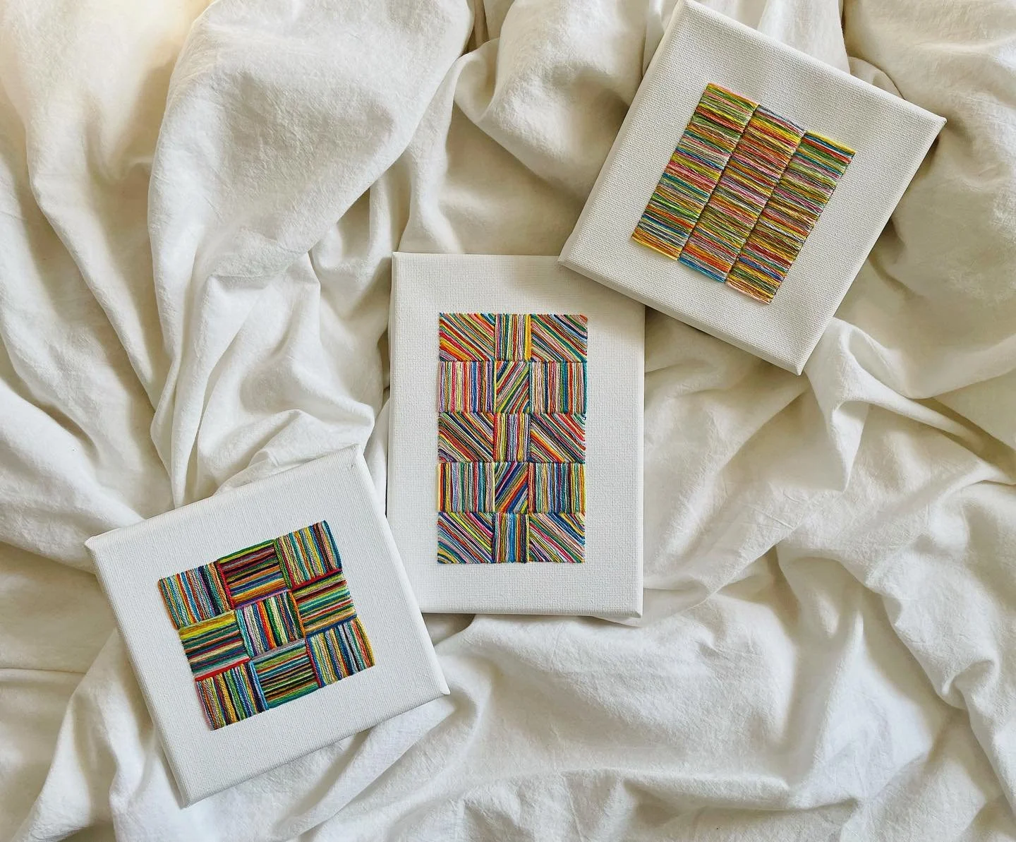 Doing so much stitching to prep for a little popup this fall! Will be sharing little collections like this as I make them. So excited!🎉

#embroidery  #madebyhand