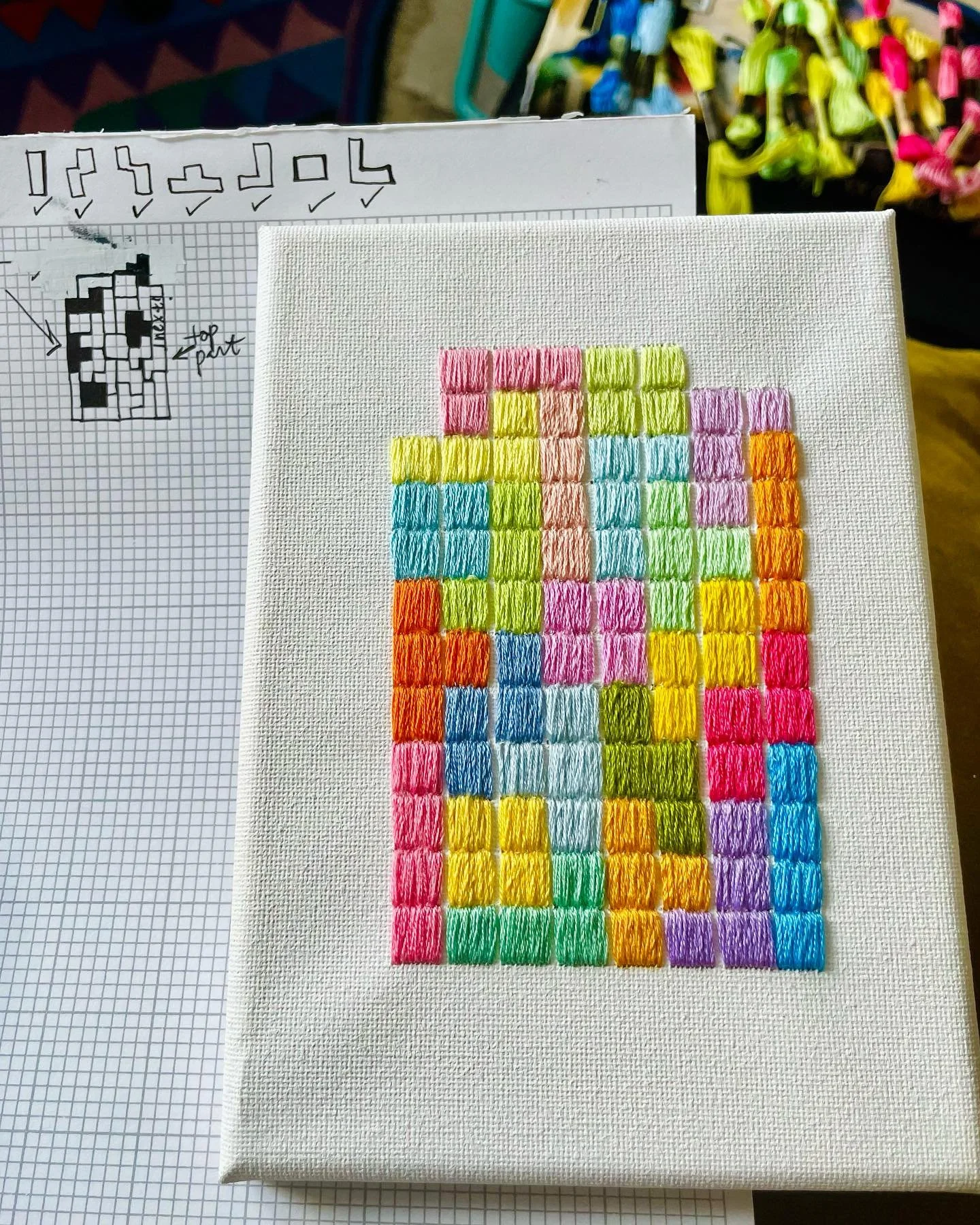 I&rsquo;ll now be featuring more pieces from my irl sale that didn&rsquo;t make it out of my backstock box because I was still delirious from my anesthesia!😅 First up: #Tetris