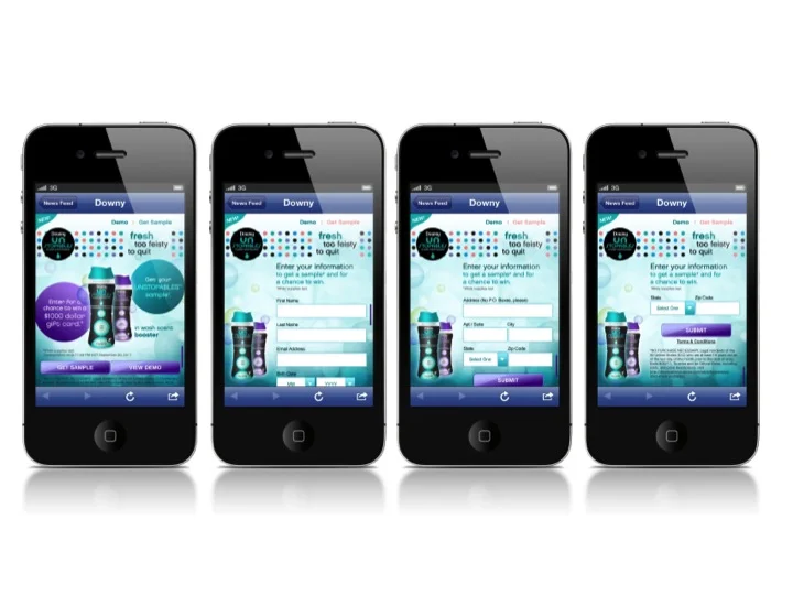 Downy mobile app