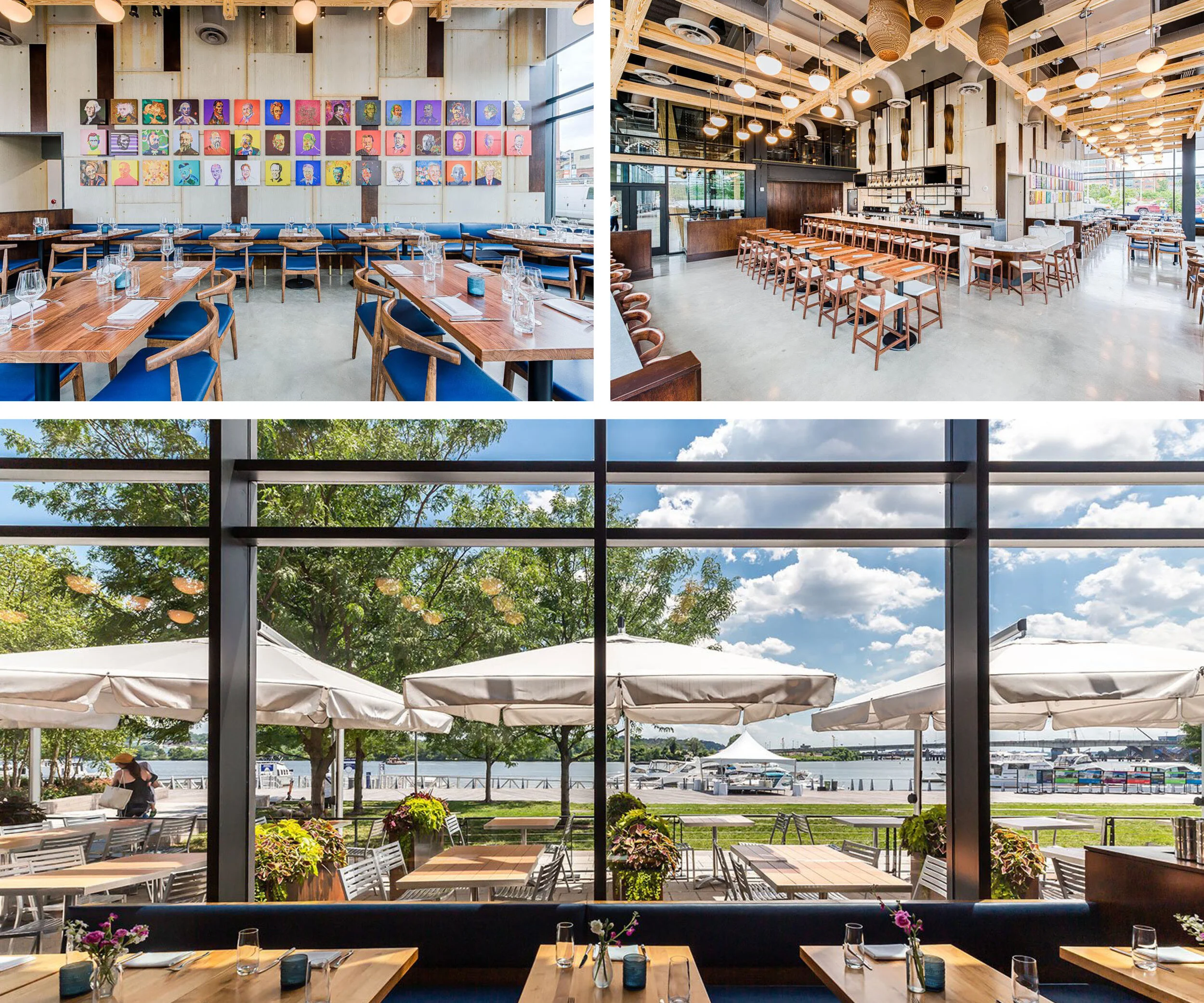  Branding for Ana at District Winery. The first commercial winery in Washington, DC, District Winery is located next to Navy Yard in the Capitol Riverfront community along the Anacostia River. 