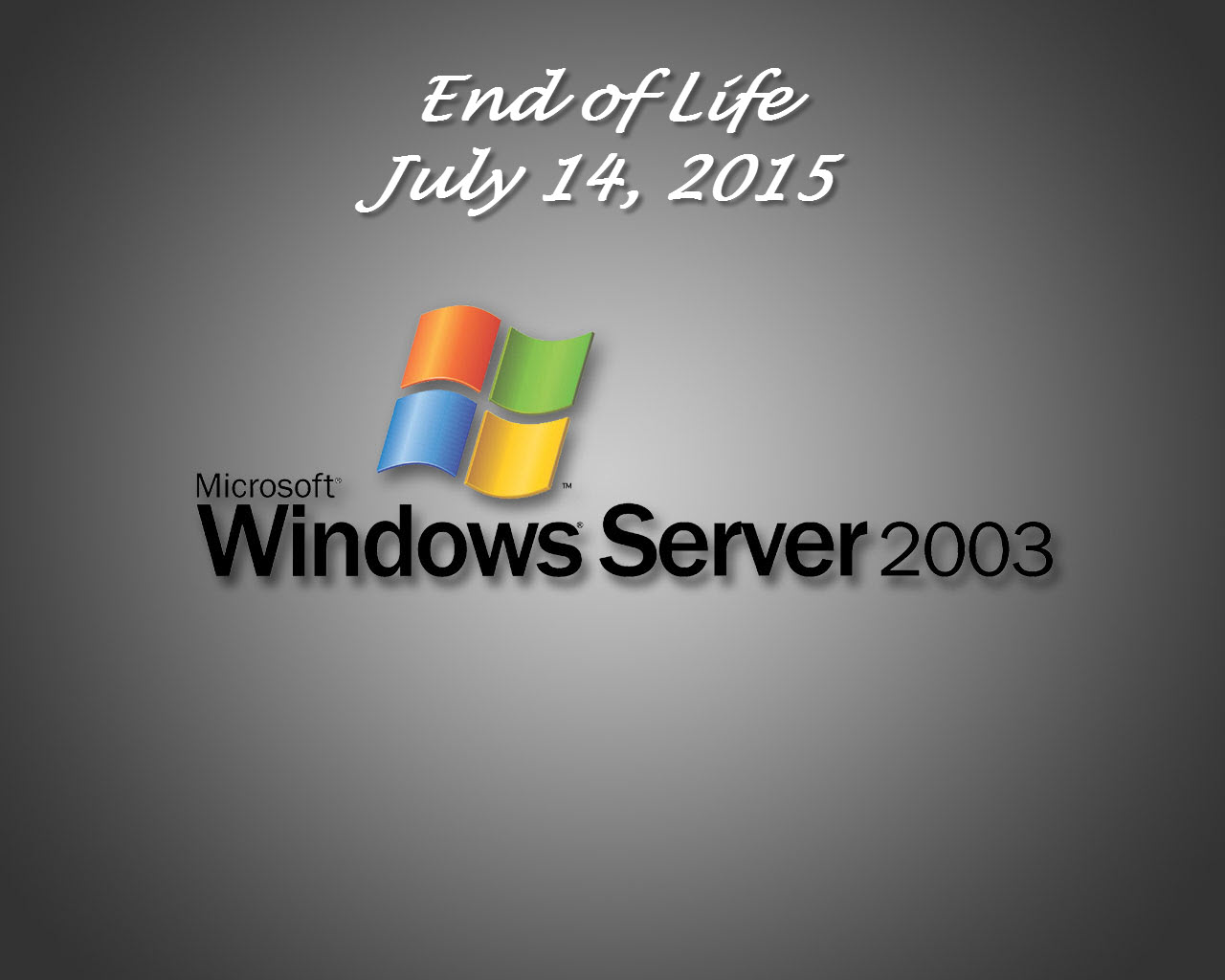 Microsoft Windows Server 2003 End Of Life