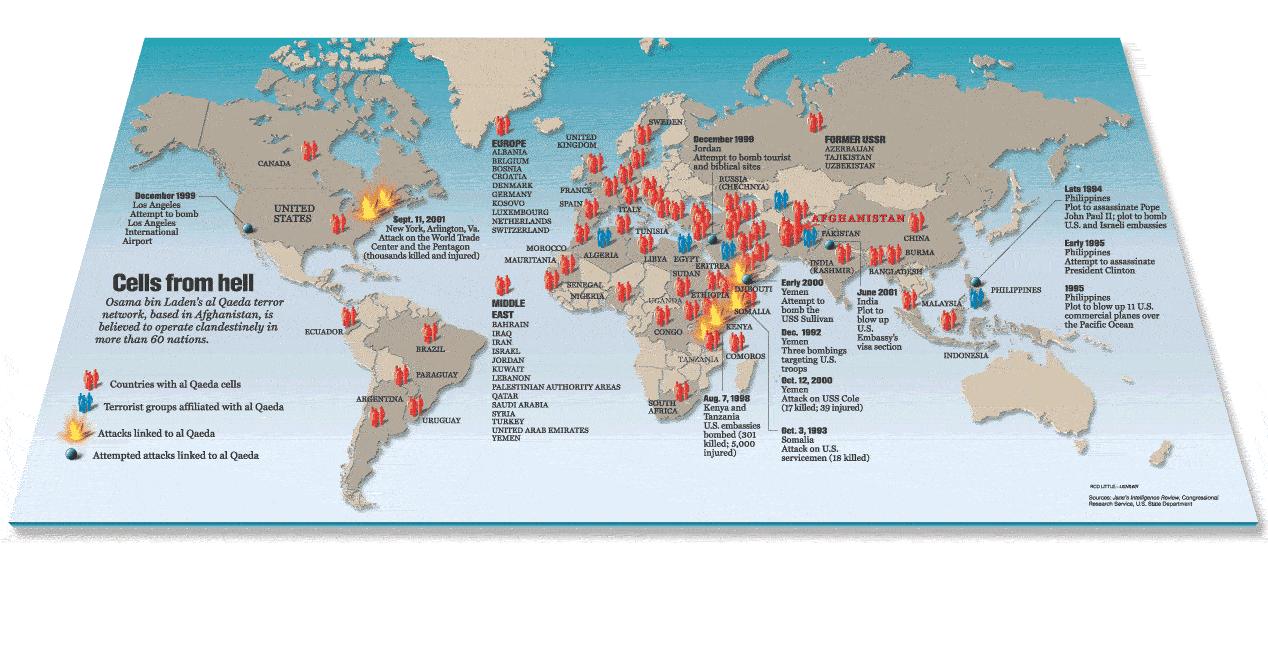 The Congressional Research Service maps al-Qaeda's role in the war on terror.