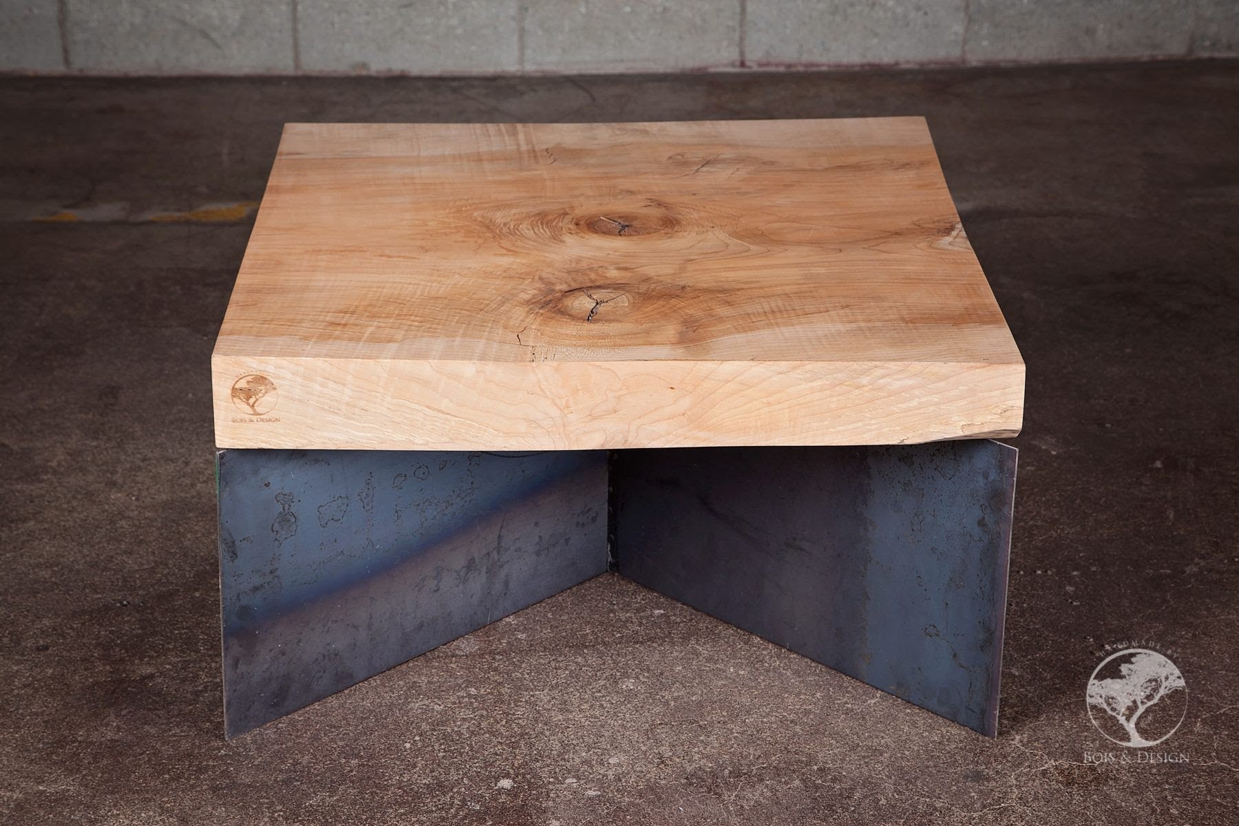 square maple coffee table on steel 2.jpg