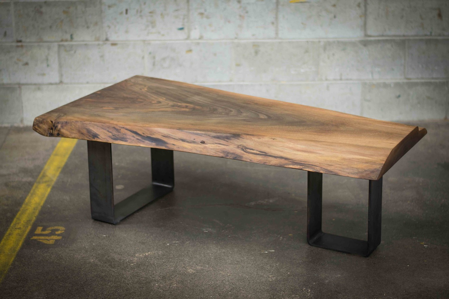 Live Edge Black Walnut Coffee Table Bois Design Custom Live Edge Black Walnut Coffee Table Bois Design Custom