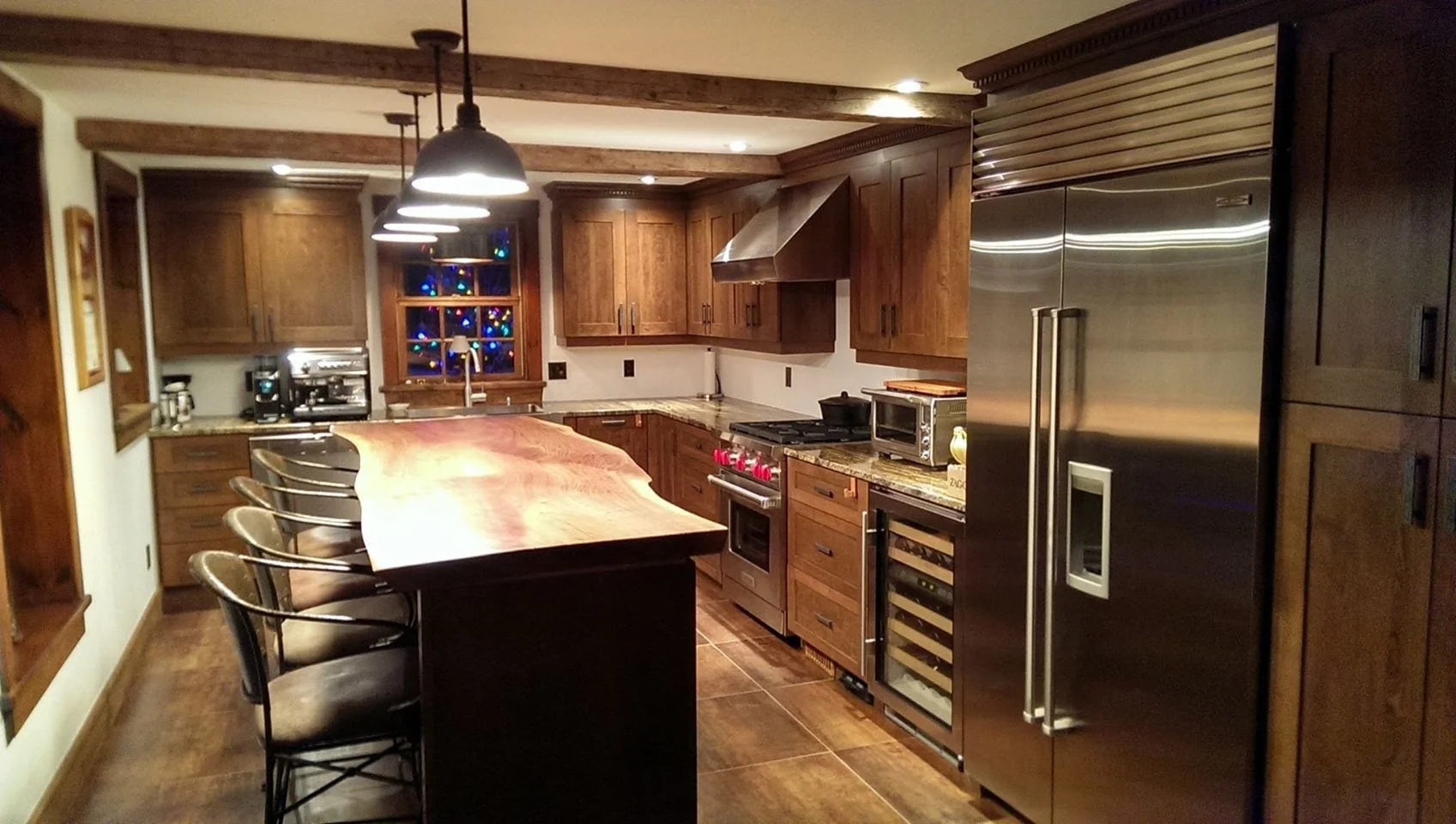 Live Edge Black Walnut Countertop Bois Design Custom Made