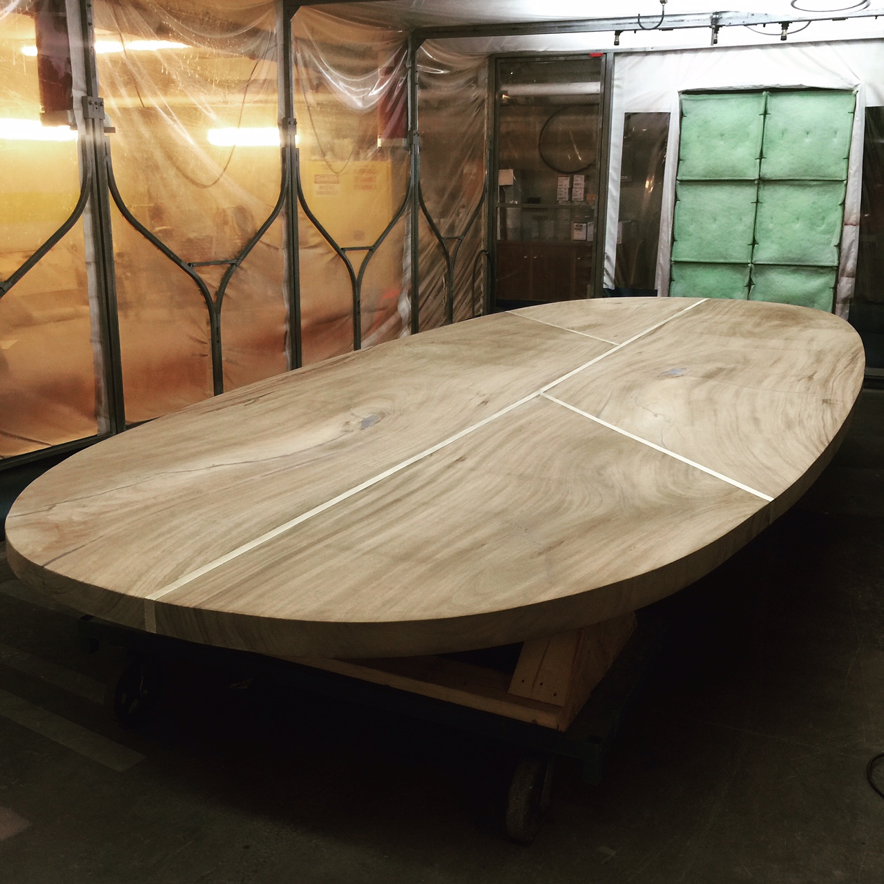 Parota 18ft conference table