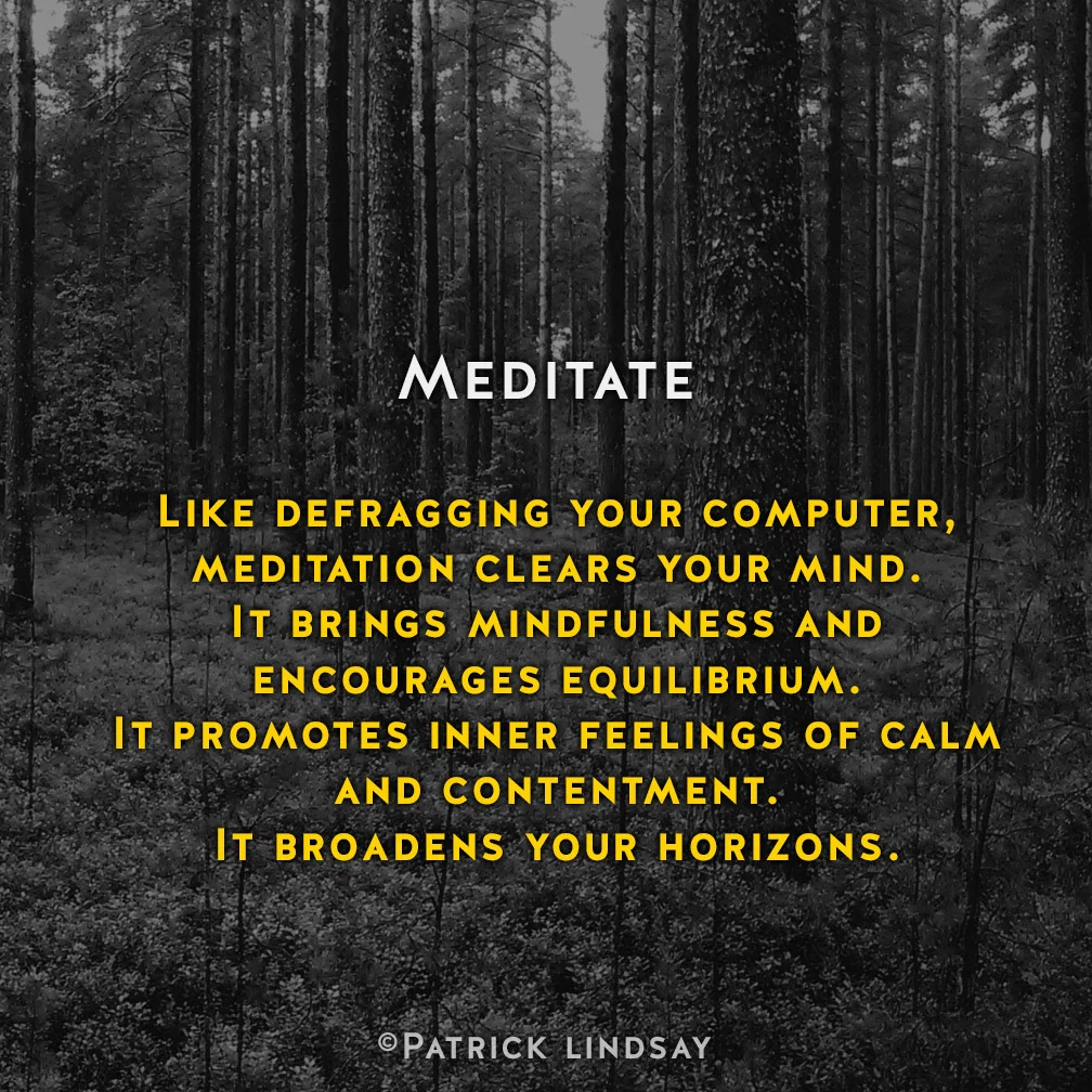 meditate