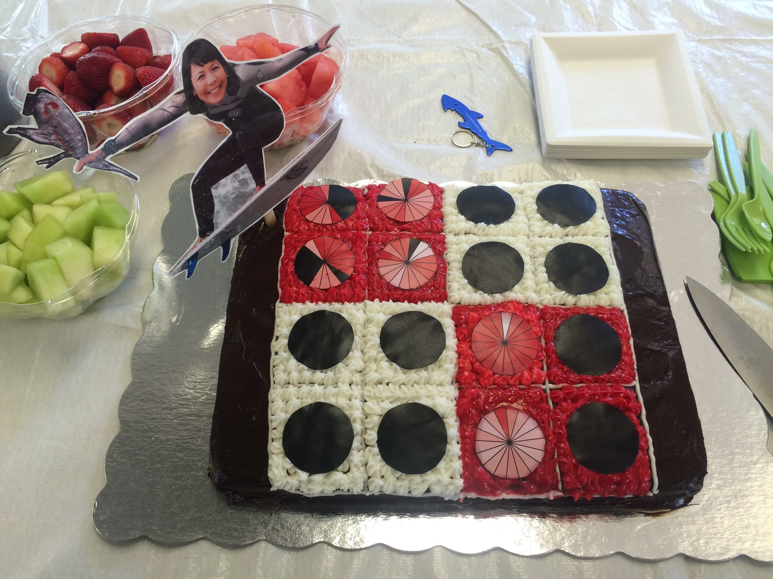 Thesis cake! - Photo by J. Wong-Ala