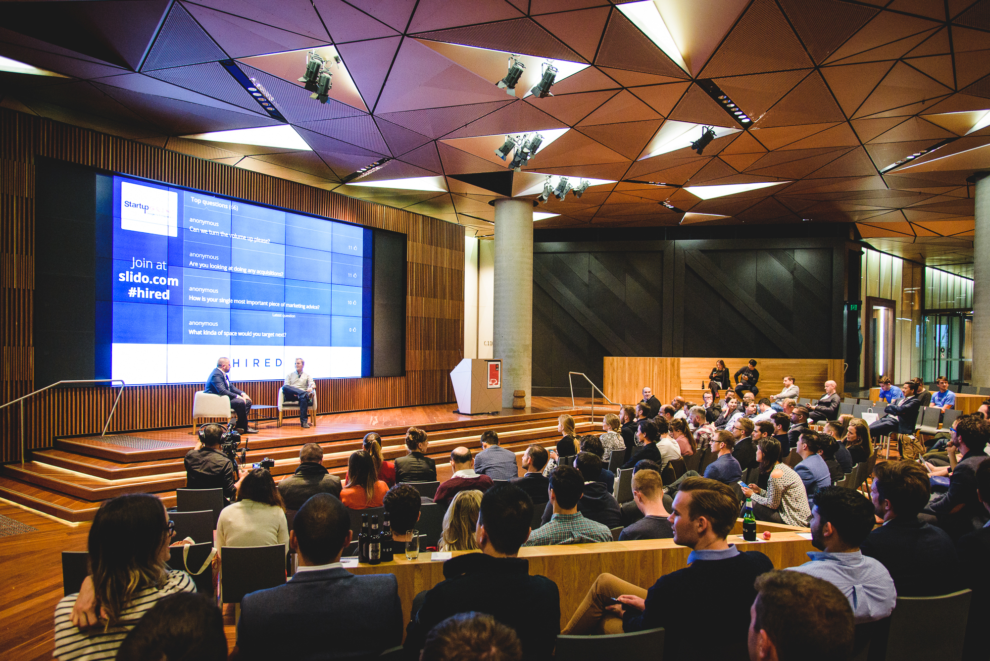 Startup Grind event at NAB Atrium  (Image: Startup Melbourne)