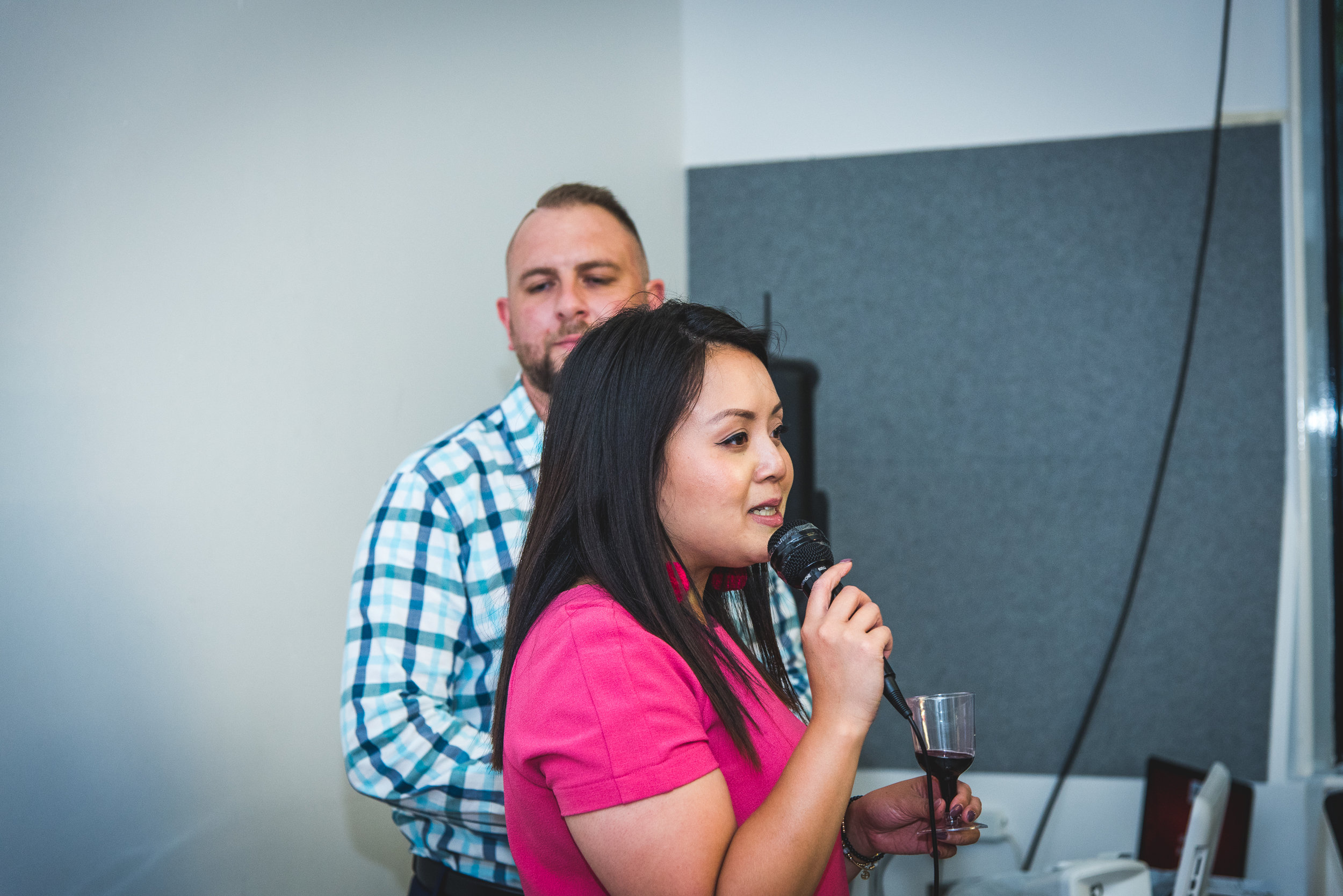 League of Extraordinary Women Founder Sheryl Thai talking about Run the World Tech Formation  (Photo credit: Alyatau Photography)