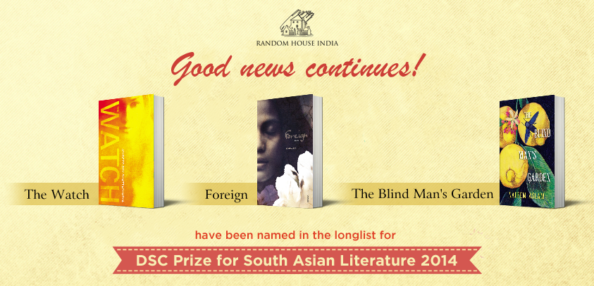 Random House India's announcement of good news for its authors.