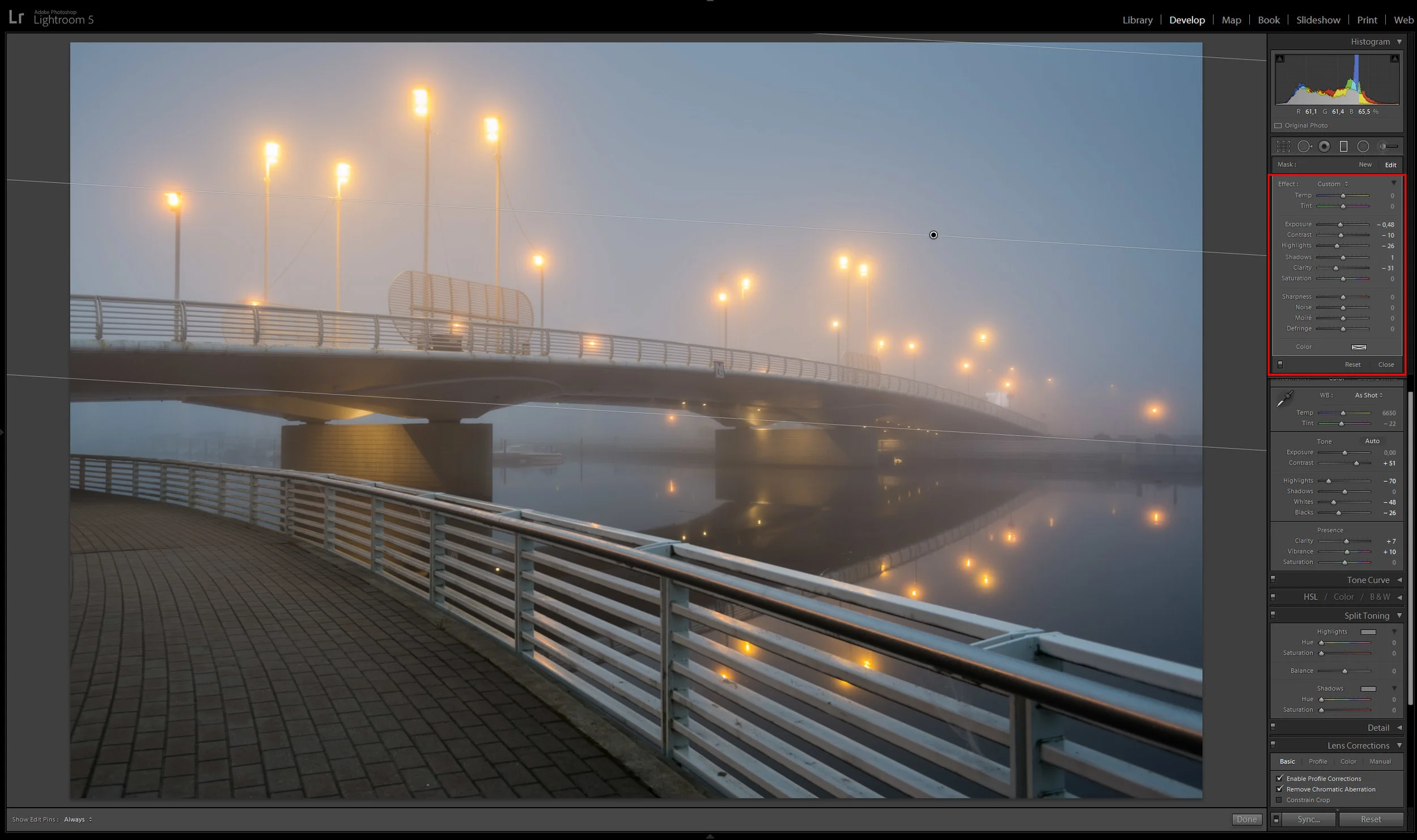 Gradual Filters are quick and easy way to balance the light in your photos. 