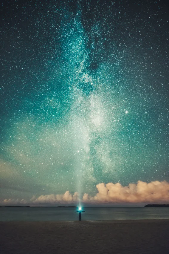 Night - Green Sky