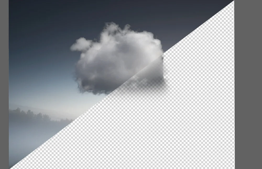 Making duplicates of the cloud layer and rotating them to make the cloud look more realistic.