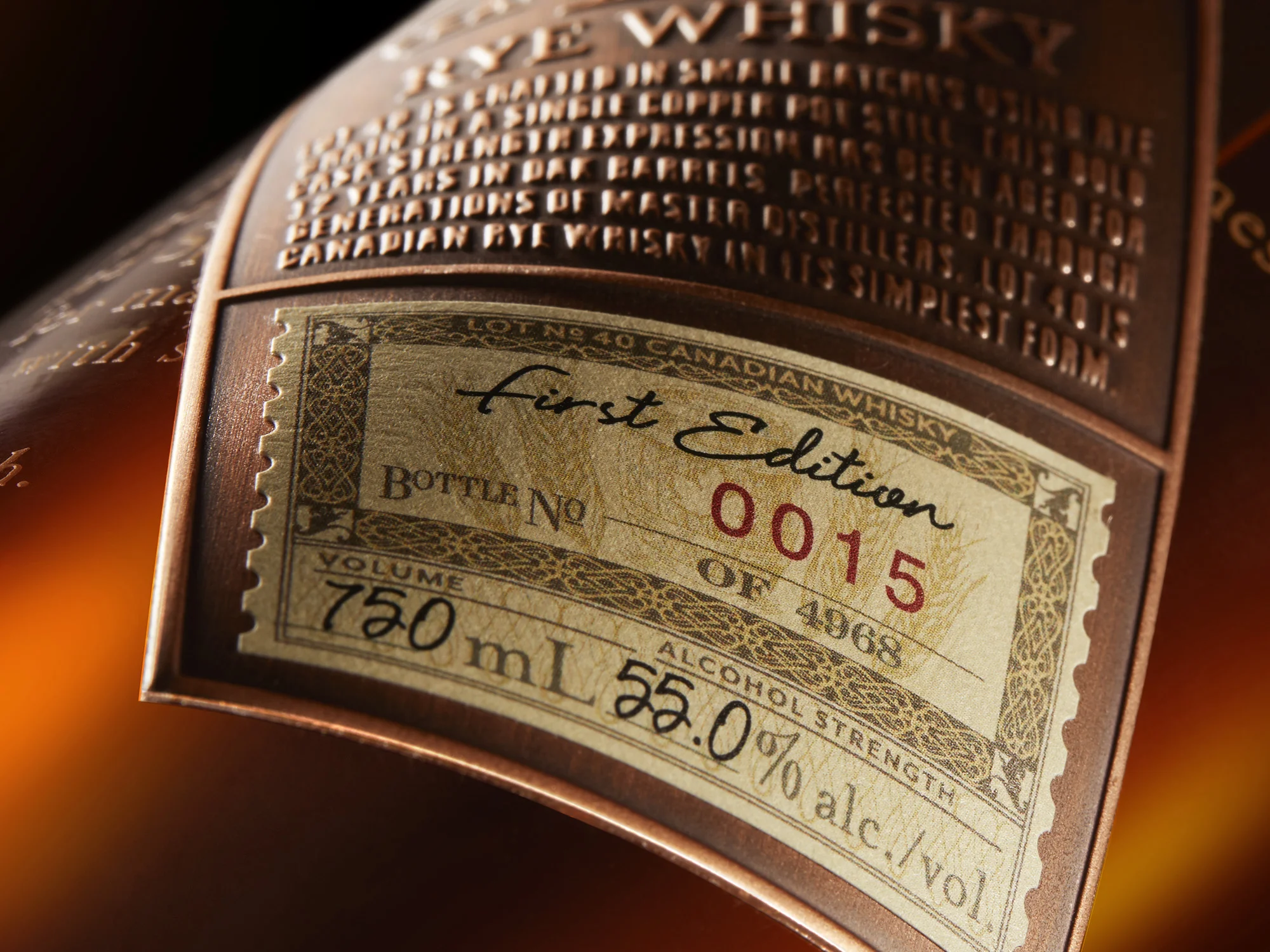 CORBY SPIRIT & WINE | Lot 40 Cask Strength