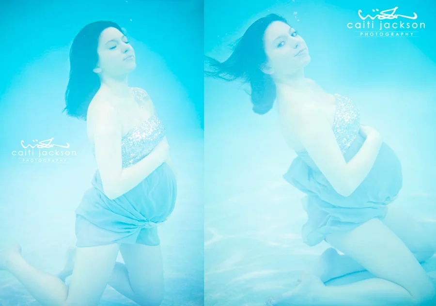 UNDERWATER MATERNITY - BUBBLES + BELLIES
