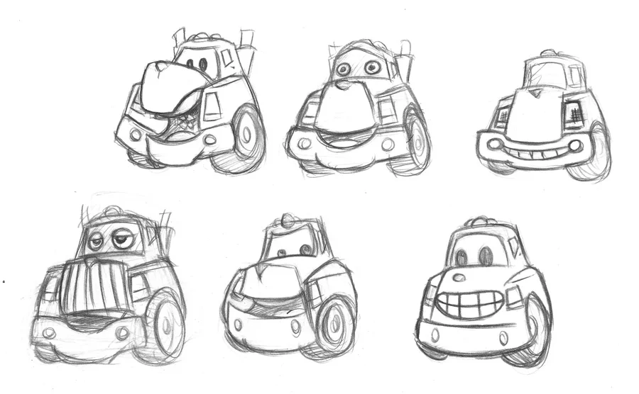 Chuck the Truck designs