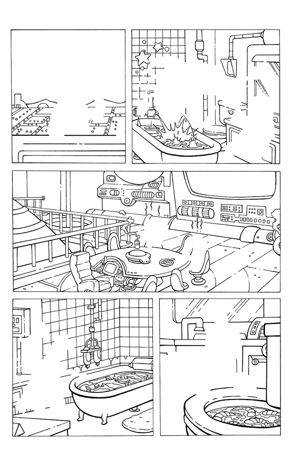 Futurama sample inks
