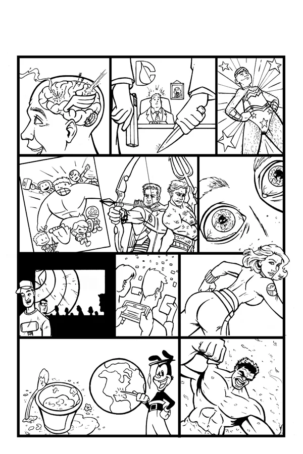 Comic Pages