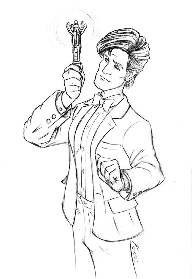 11th Doctor Sketch