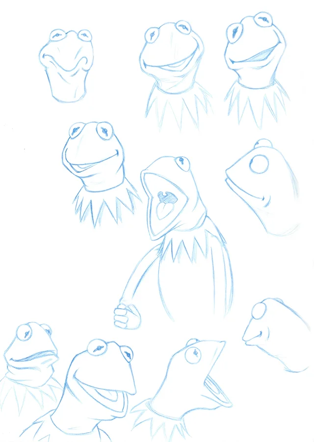 Kermit Character Studies