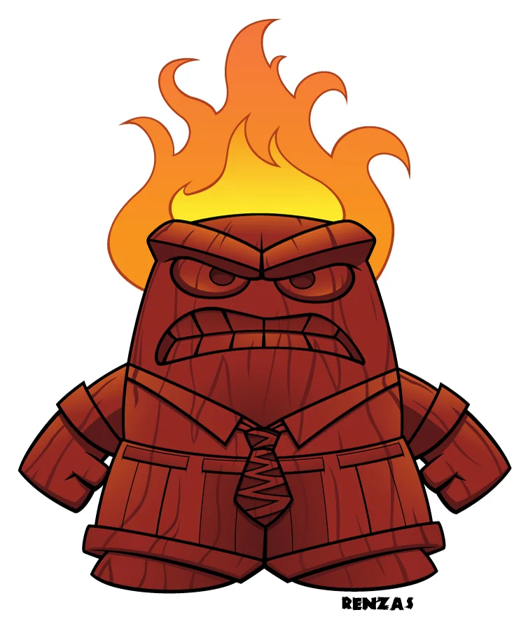 Tiki God of Anger