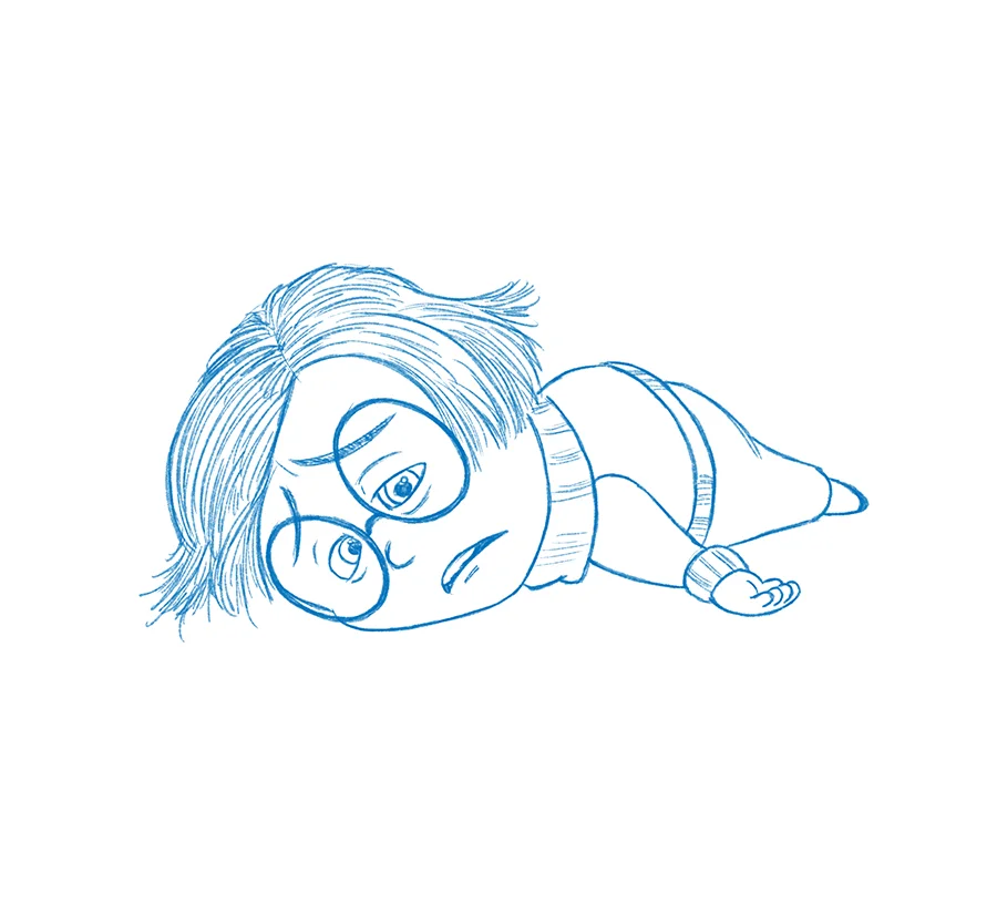 Light it Up Blue Day 18 Sadness