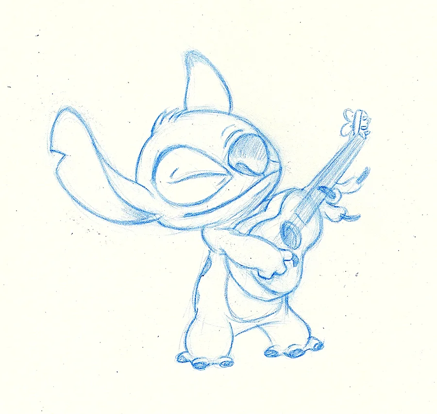 Light it Up Blue Day 4 Stitch