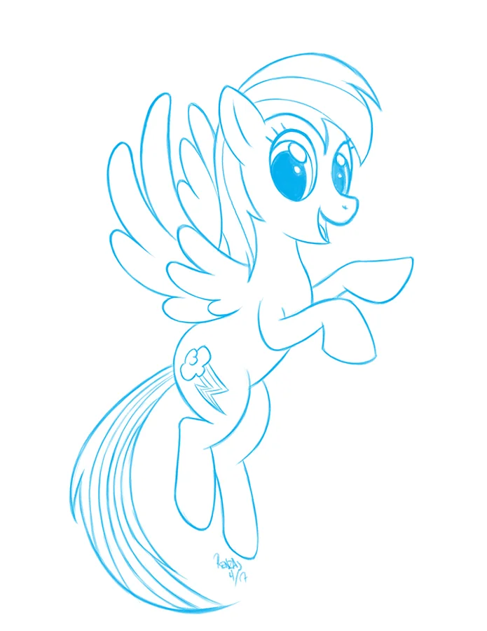 Day 6 - Rainbow Dash