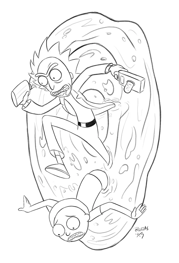 Personal Sketchbook Renzoid Com