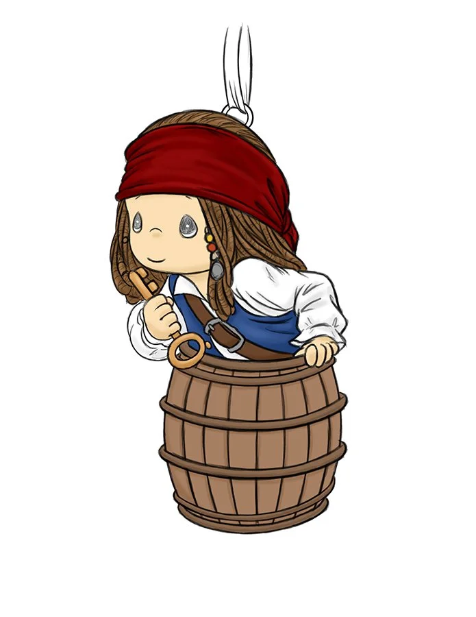 Jack Sparrow Ornament