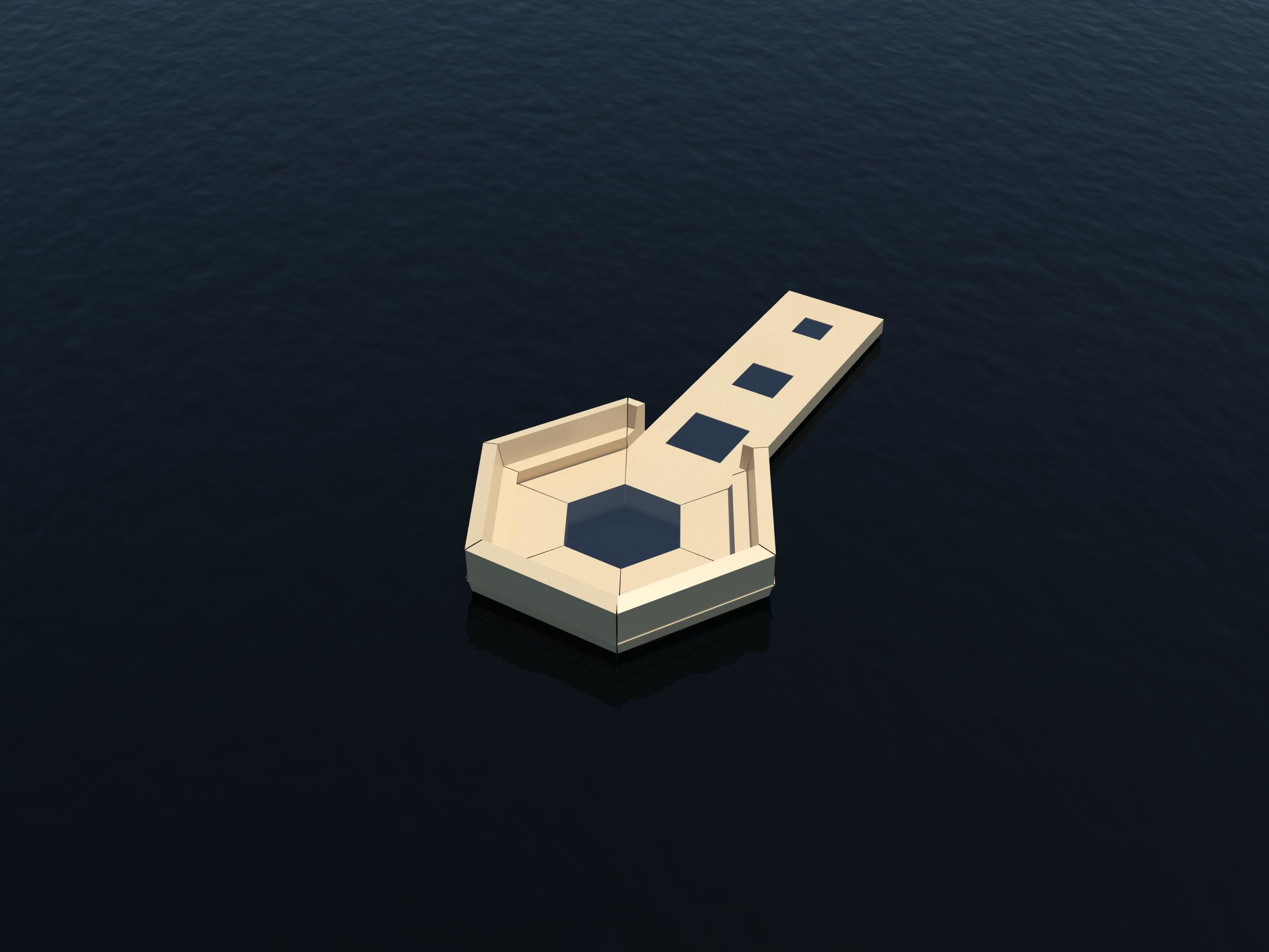 Axonometric from above