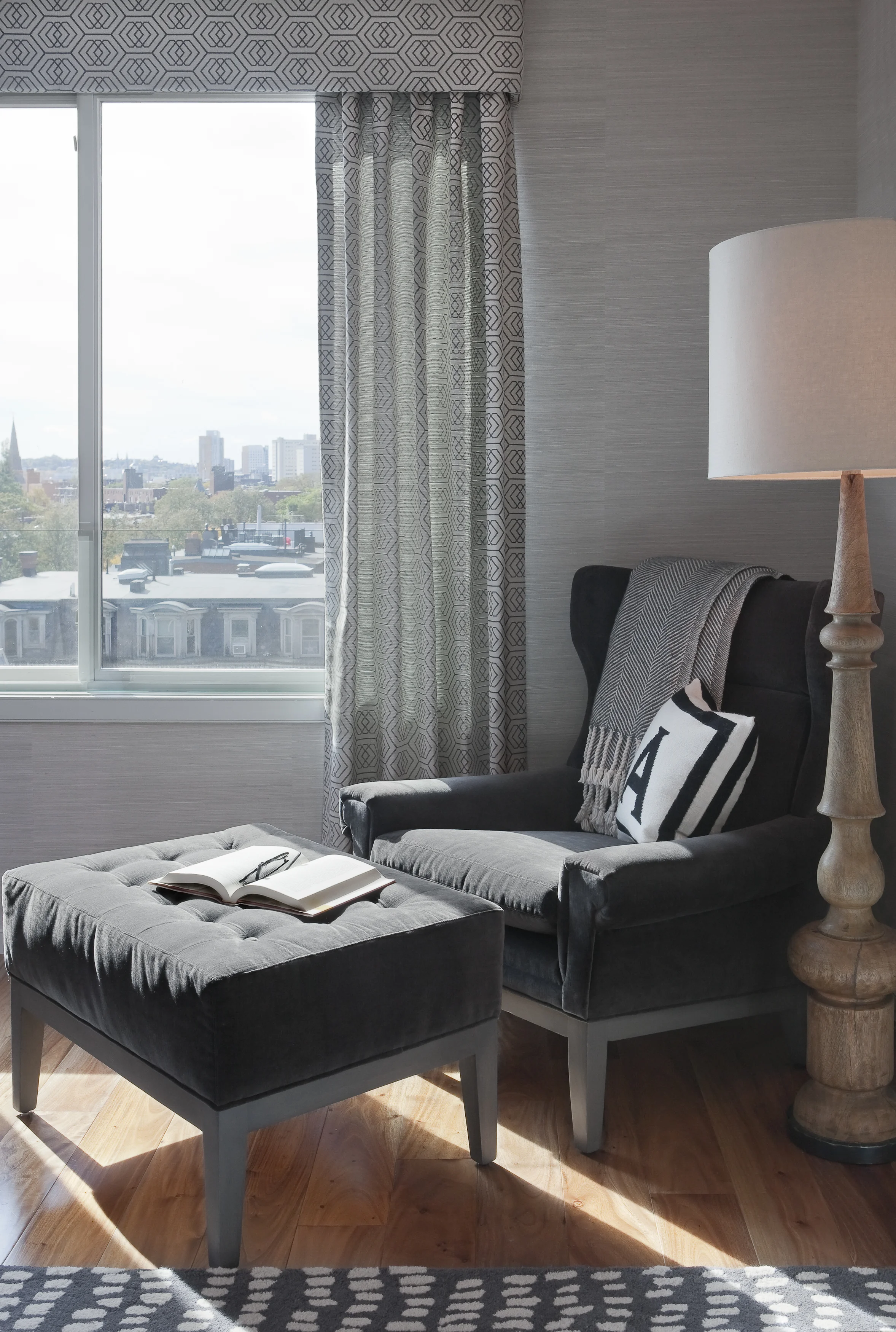 South End Penthouse, designed by Twelve Chairs Studios