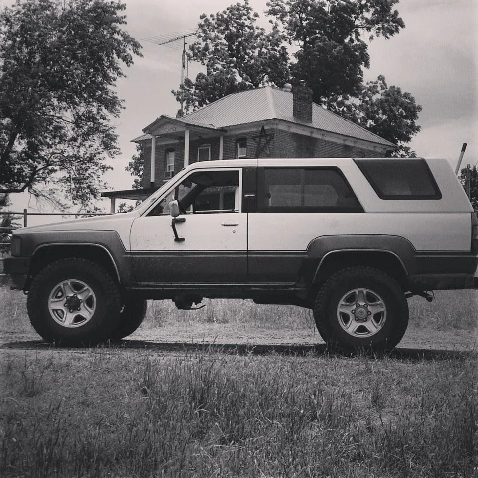 We put the 285/75r16 tires on it for temporary rollers. 