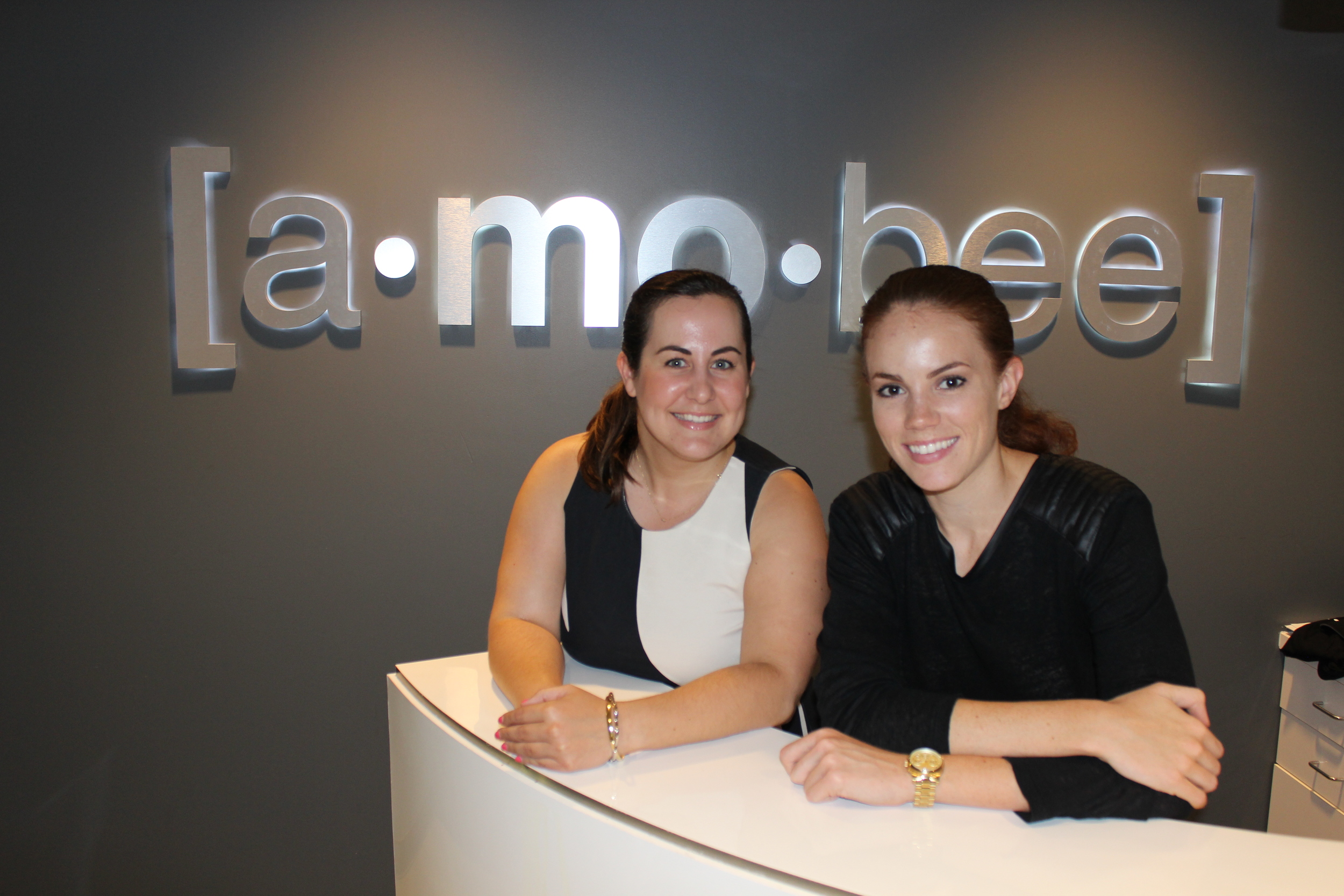 FROM LEFT: FIONA BEITDASHTOO '07 AND KATRINA ANTHONY (MBA '15)